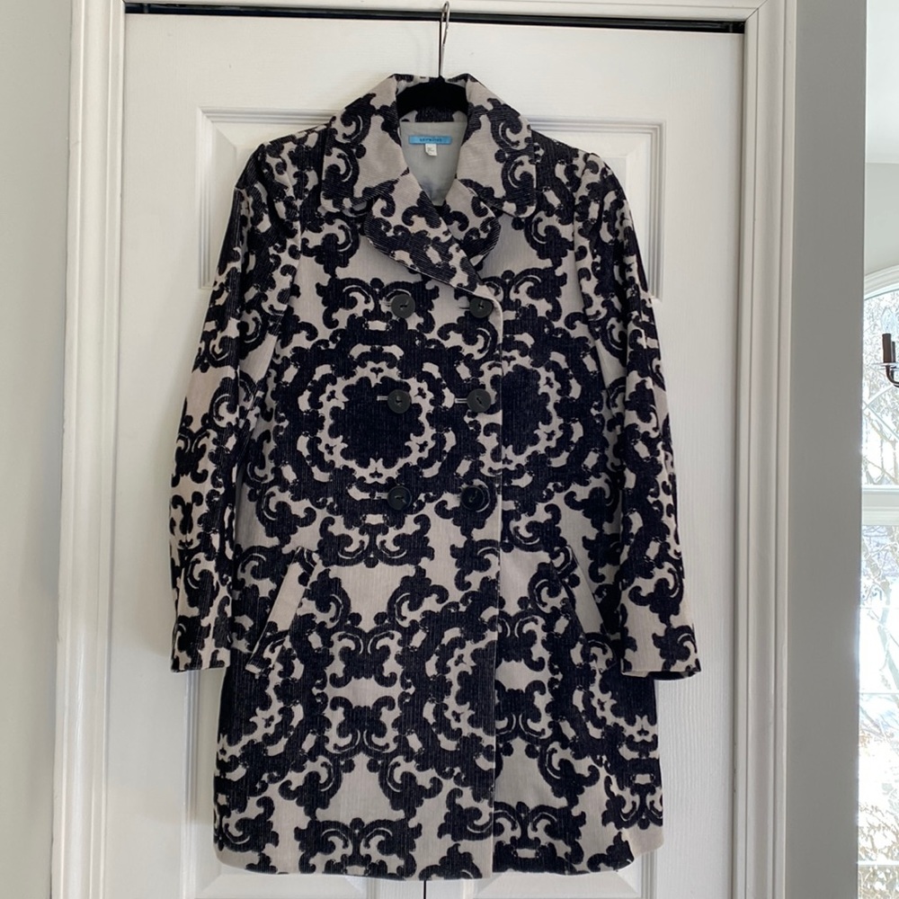 Anthropologie corduroy spring coat